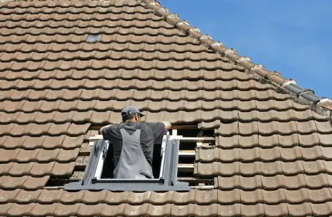 Pose de velux - Merléac